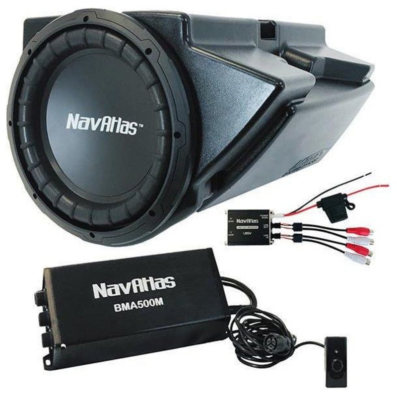 Polaris RZR Amplified Subwoofer Glovebox Enclosure
