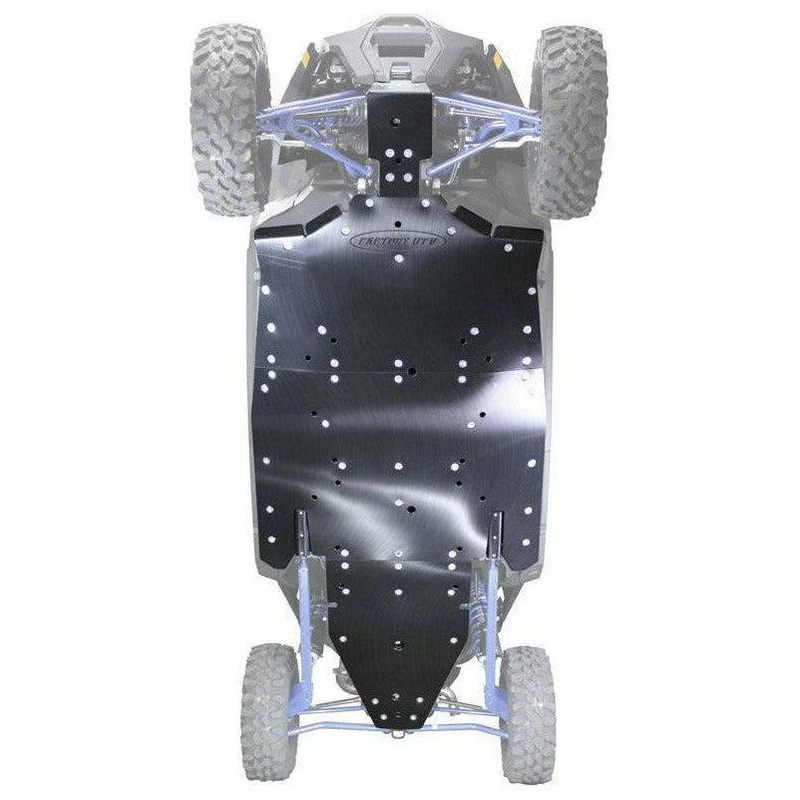Polaris RZR Pro XP 4 UHMW Skid Plate 3/8″ UHMW Without X-Brace