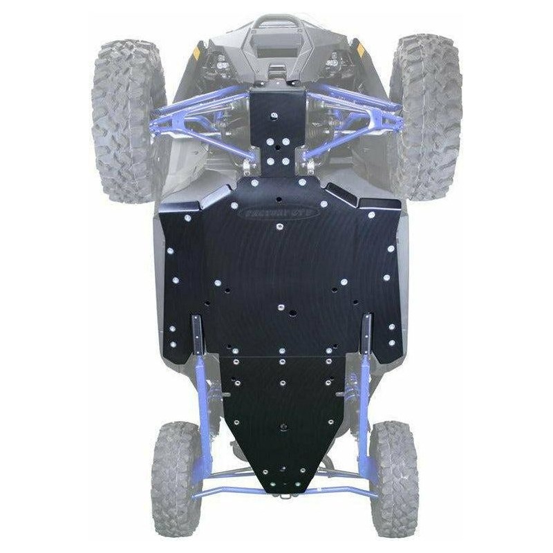 Polaris RZR Pro XP UHMW Skid Plate 3/8″ UHMW Without X-Brace