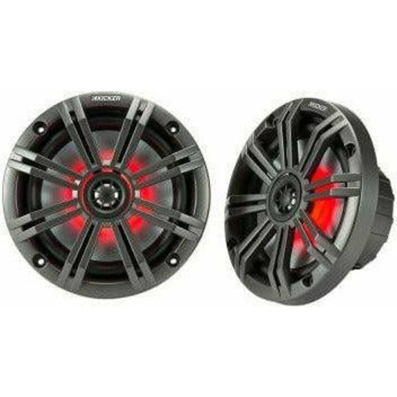 6.5″ All Weather Coaxial Speakers with LED Lighting