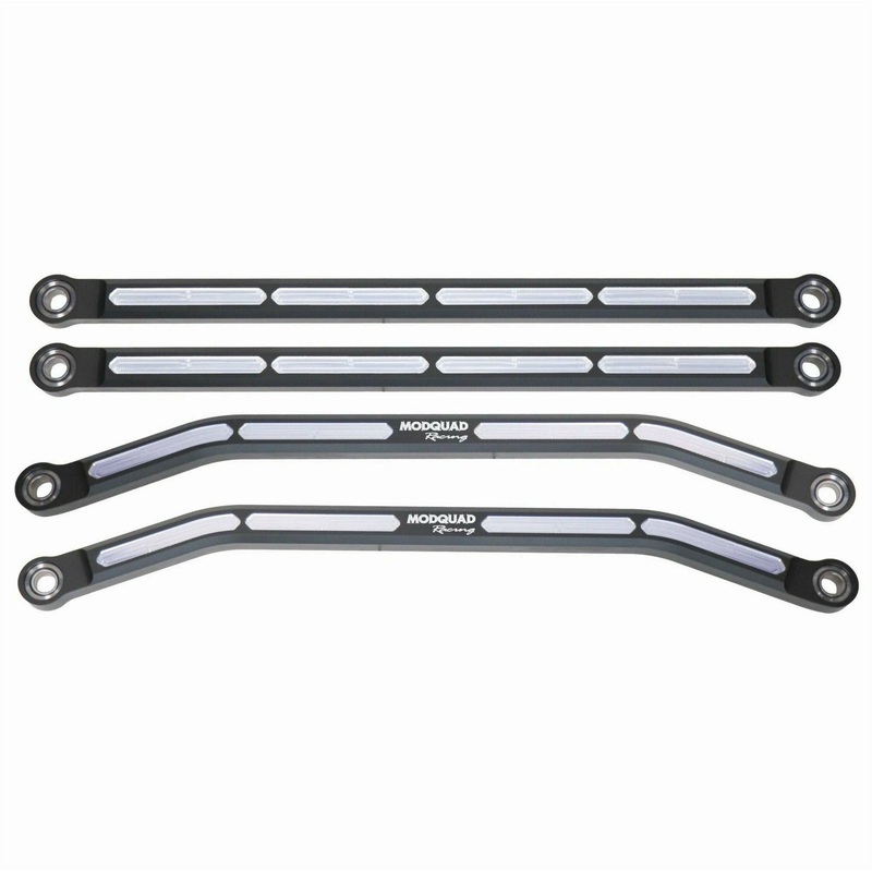 Polaris RZR Pro XP High Clearance Radius Rods Black Anodized