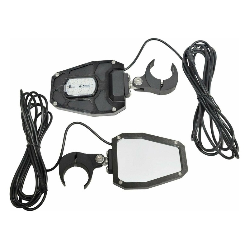 RGB LED Side Mirrors (Pair) 1.75″