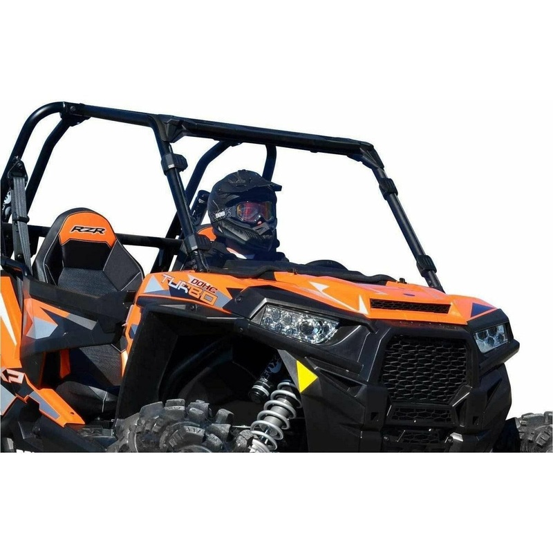 Polaris RZR 900 Full Windshield Standard Polycarbonate (Clear)