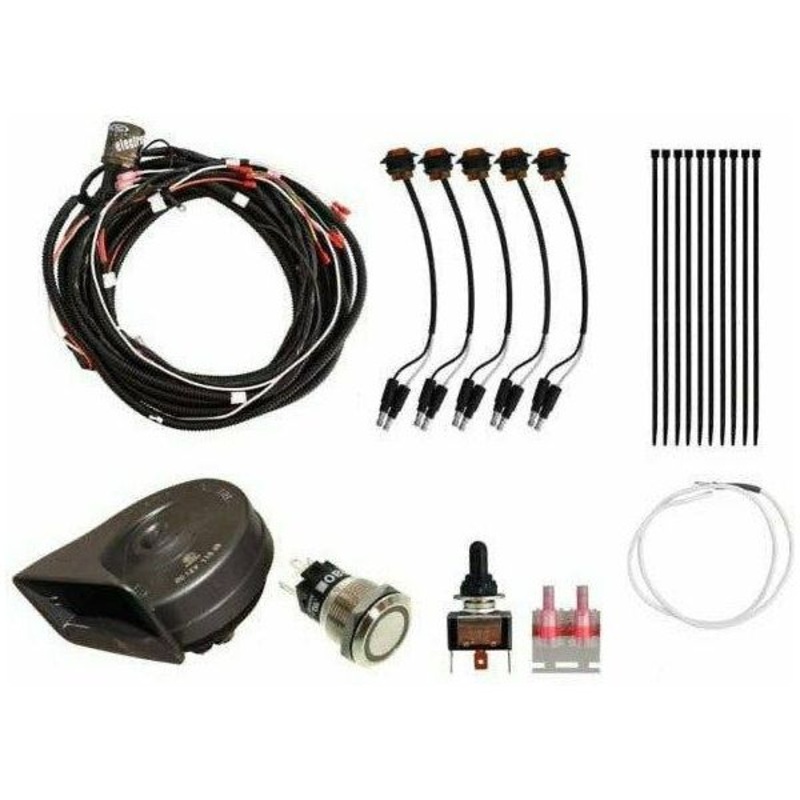 Polaris RZR RS1 Toggle Plug & Play Turn Signal Kit Toggle Switch & Dash Horn