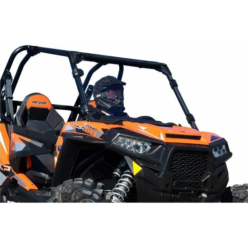 Polaris RZR S 1000 Full Windshield Standard Polycarbonate (Clear)