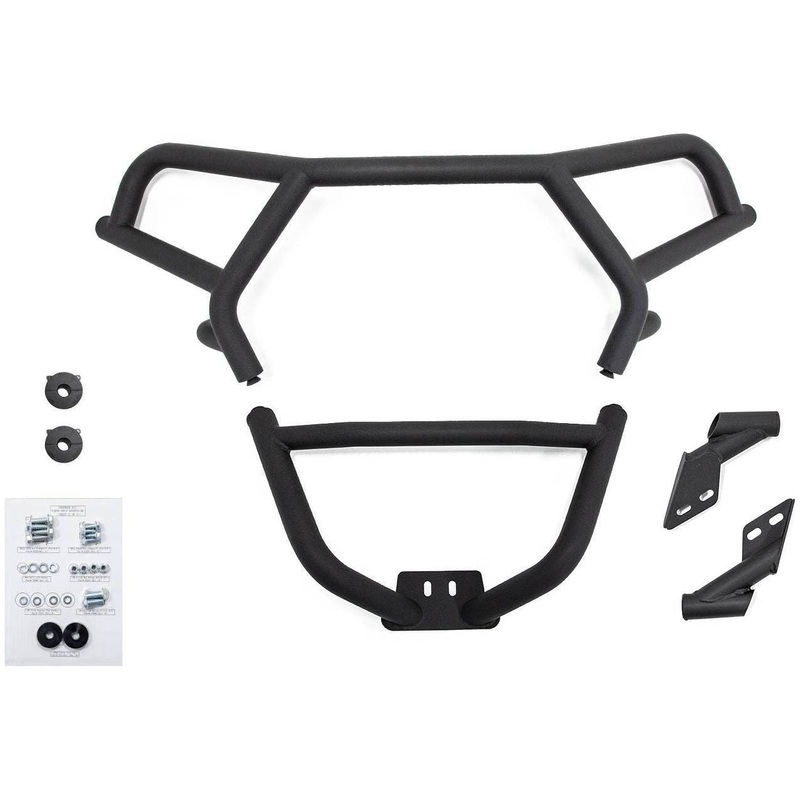 Polaris RZR Turbo S Front Bumper No Winch Mount Black