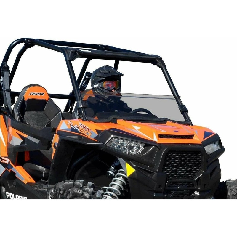 Polaris RZR XP Turbo Half Windshield 2016-2018 Standard Polycarbonate (Clear)