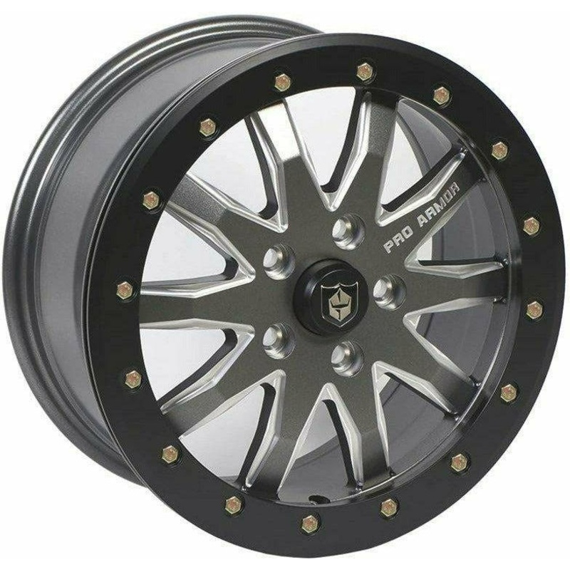 Halo 10 Beadlock Wheel 5×114.3 16×7 Avalanche Grey