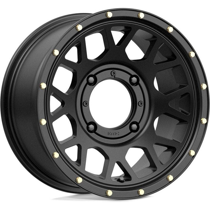 KS135 Grenade Wheel (Satin Black) 4×137 14×7 (38mm)