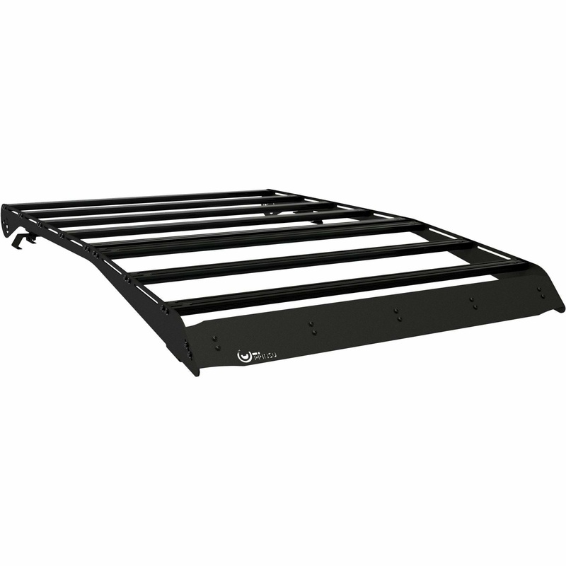 Polaris General 4 1000 (2017-2021) Roof Rack Polaris General XP 1000 (No Roof) Standard Black Texture