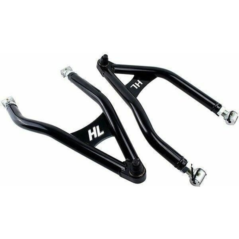 Can Am Defender XMR APEXX Front Forward Offset Control Arms Black No Ball Joints