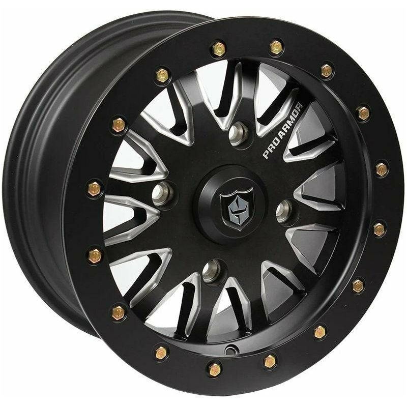 Halo Milled Wheel 4×156 15×7 Black