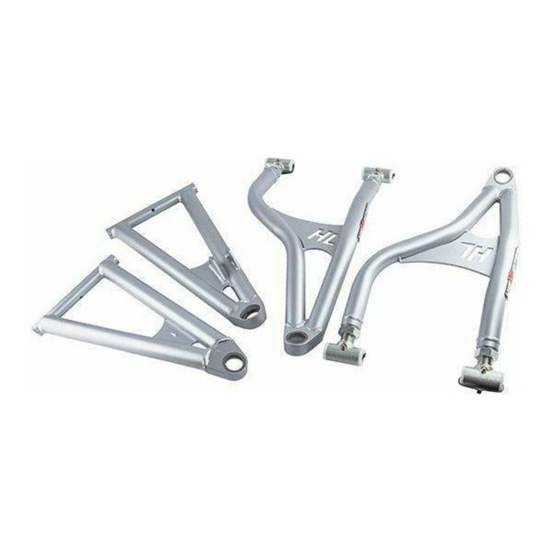 Polaris Ranger XP 900 APEXX Front Forward Offset Control Arms Black No Ball Joints