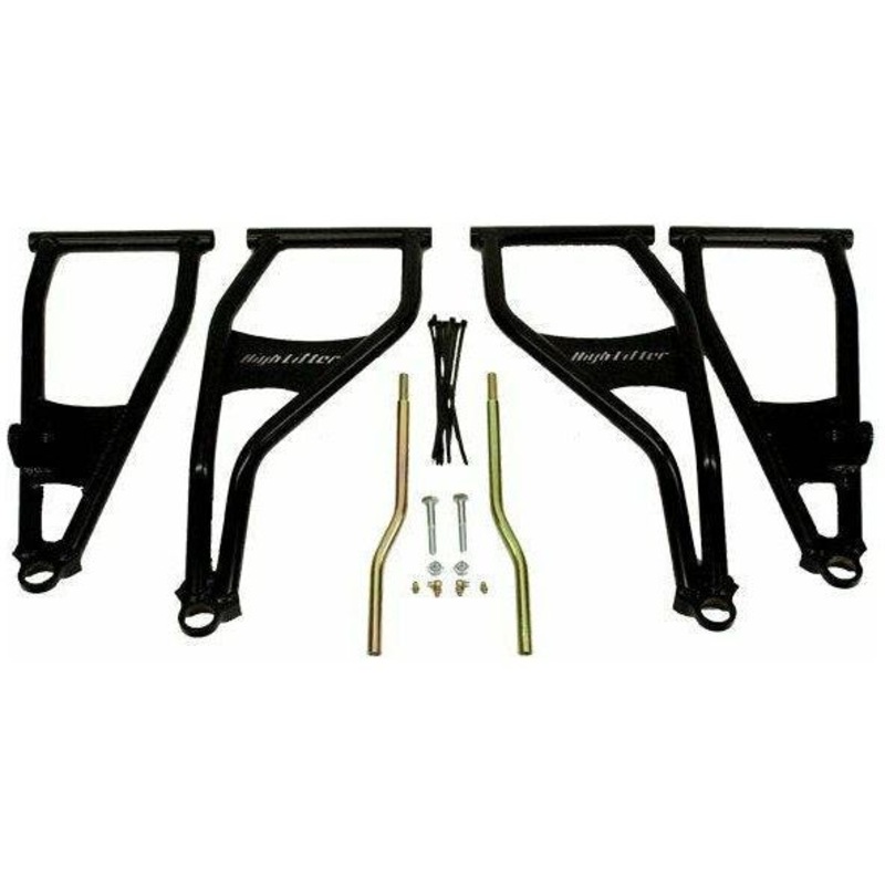 Polaris RZR 800 Front Forward Offset Control Arms Black