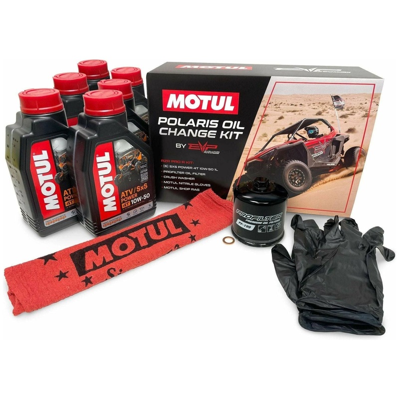 Polaris RZR Pro R Oil Change Kit 10W-50 4T (Dune/Trail)