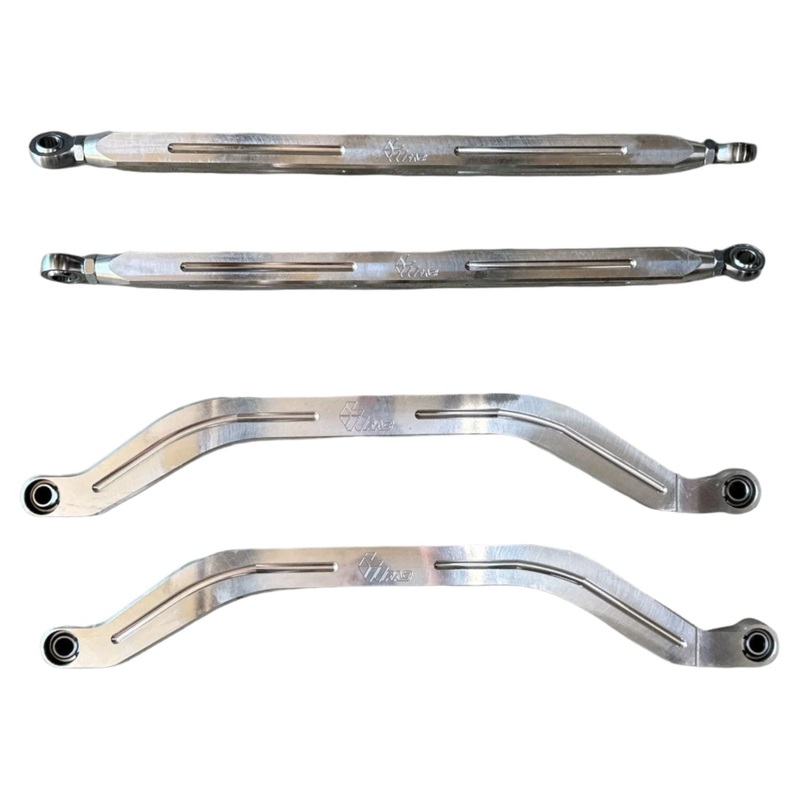 Polaris RZR Pro / Turbo R 2-Heim Radius Rods Raw
