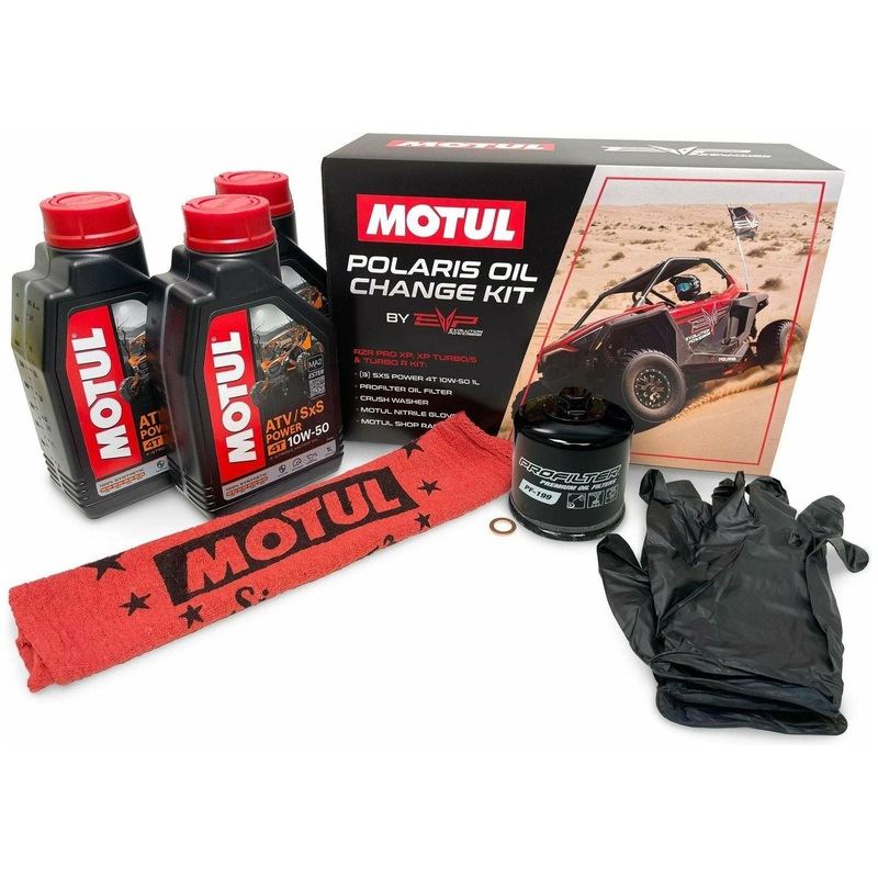 Polaris RZR Turbo Oil Change Kit 10W-50 4T (Dune/Trail)