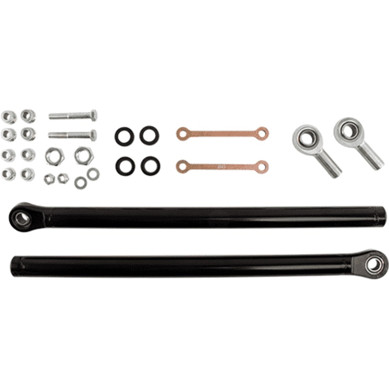 Polaris RZR Turbo S APEXX Upper Radius Rods Black
