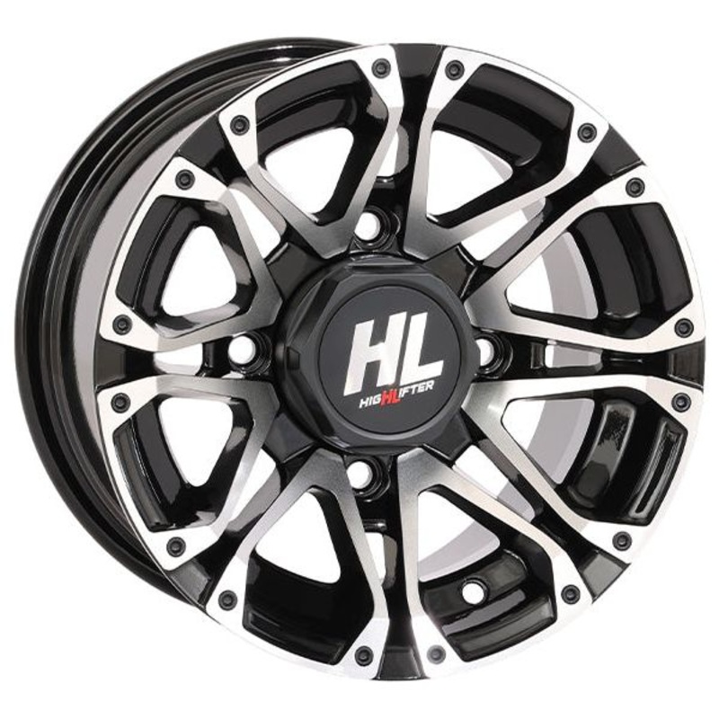 HL3 Wheel (Gloss Black/Machined) 4×110 12×7 (-47mm)