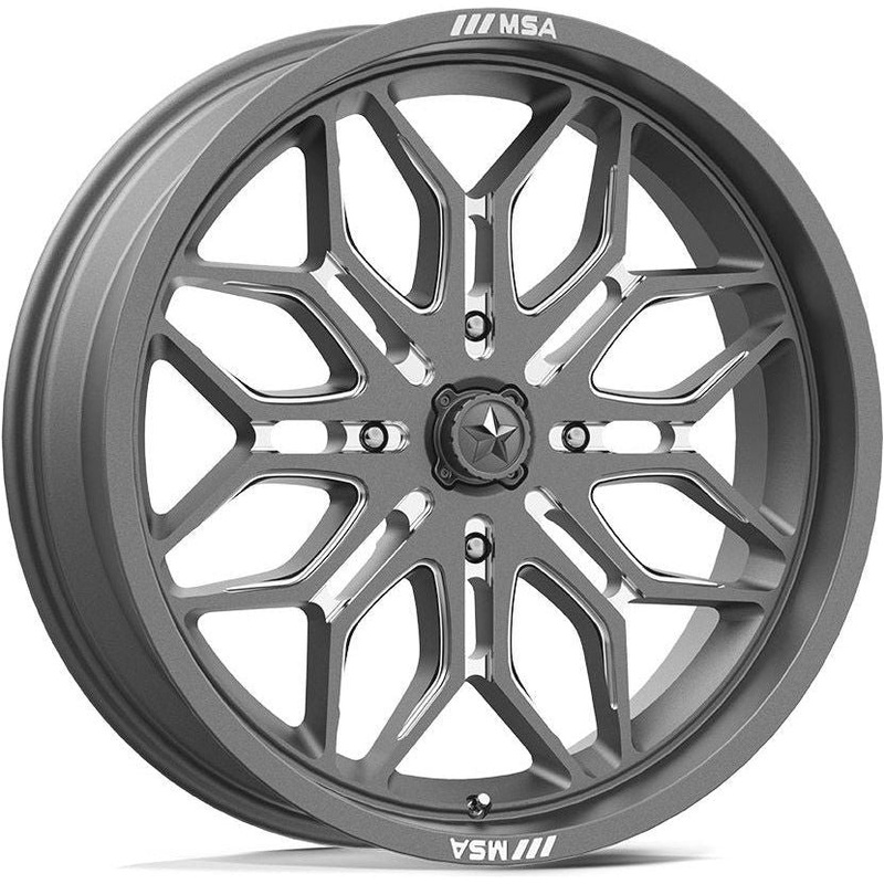M47 Sniper Wheel (Gunmetal Milled) 4×137 18×7 (10mm)