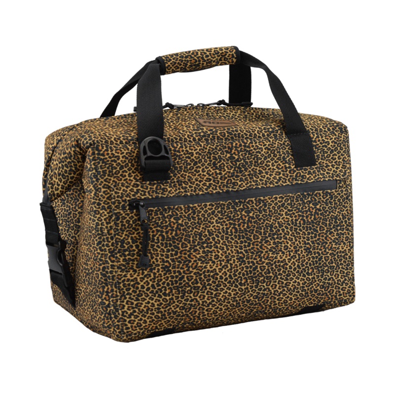 Leopard Series 24 Pack Cooler Pink