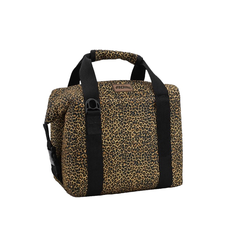 Leopard Series 9 Pack Cooler Black