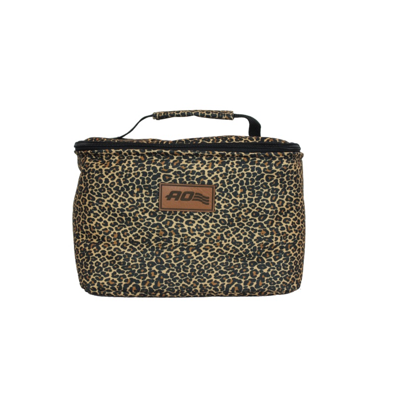 Leopard Series Pack N’ Go 6 Pack Cooler Red