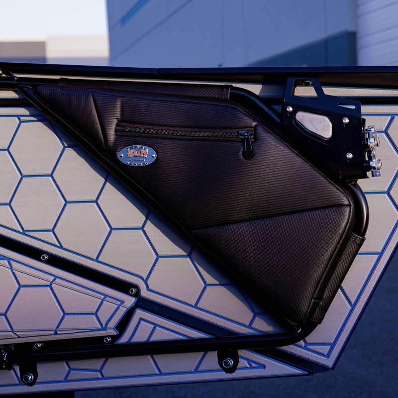 Polaris RZR Pro / Turbo R 4 Hi-Bred Door Storage Bags V2 Front Door Bags