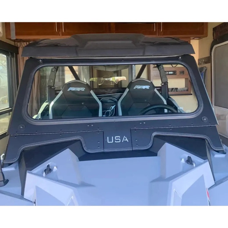 Polaris RZR Trail (2021-2022) Glass Windshield No Manual Wiper No Windshield Cover