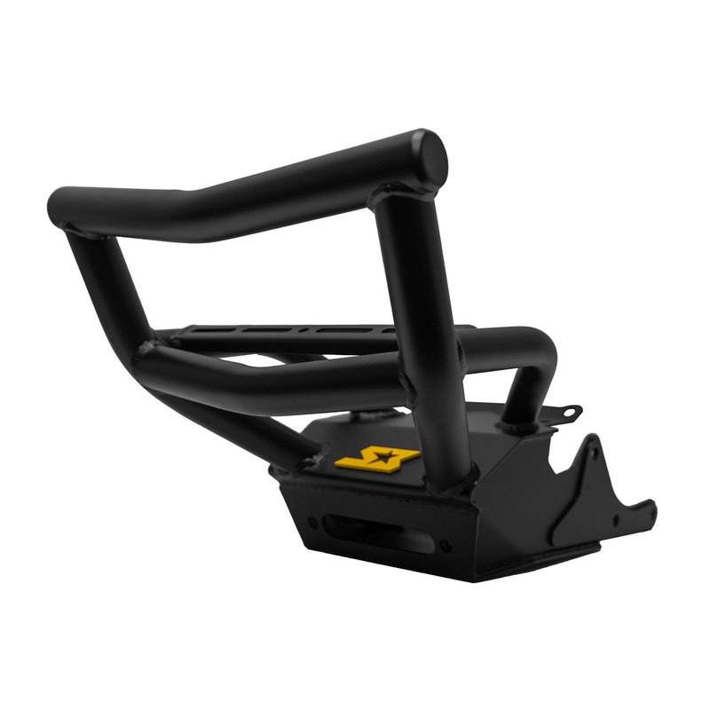 2024+ Can-Am Maverick R PreRunner Front Bumper Semi-Gloss Black Semi-Gloss Black