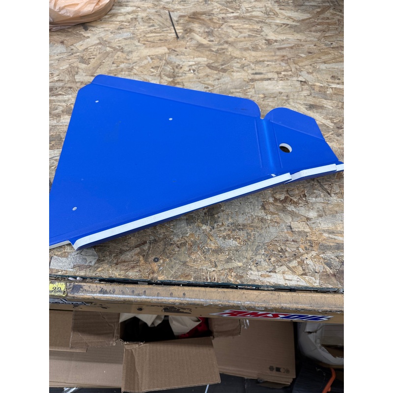 Can Am X3 (72″ Models) A-Arm Guards (Garage Sale) Blue/White/Blue