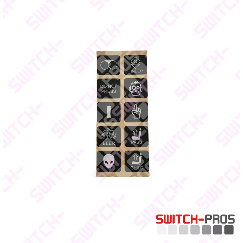 Comical Switch Legends for Switch-Pros System