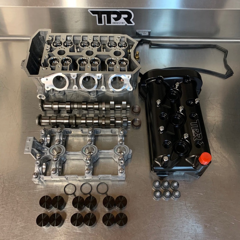 Loaded Canam Race Prepped Cylinder Head Black