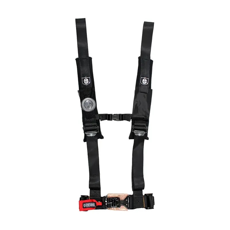 5 Point 2″ Harness with Pads Black