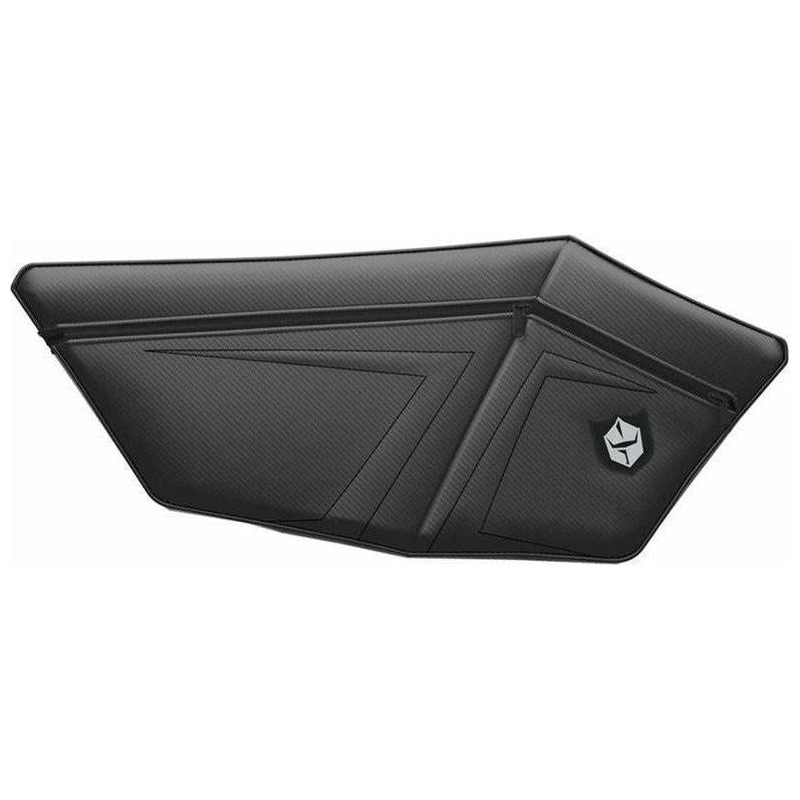 Polaris RZR Pro / Turbo R Stock Front Door Knee Pads with Storage Black