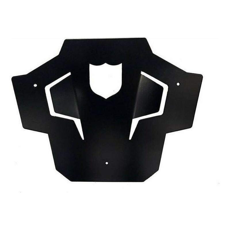Polaris RZR Pro XP / Turbo R Sport Rear Bumper Skid Plate Black