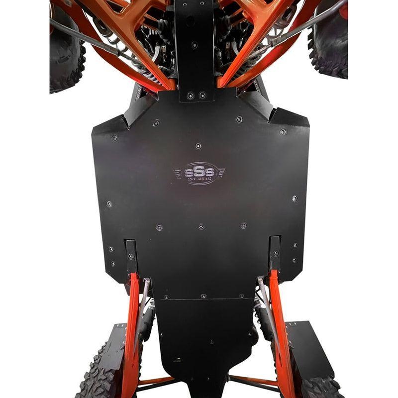 Polaris RZR Turbo R Premium UHMW Skid Plate 2022 No Rock Sliders