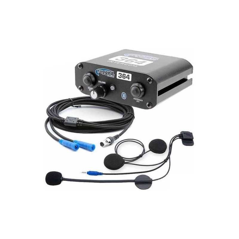 2 Person Super Sport 364 Communication Intercom System with Helmet Kits