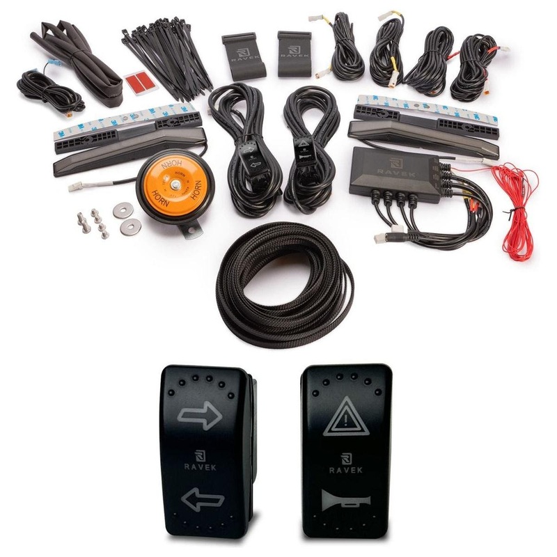 Can Am Maverick / X3 X Plug & Play Auto-Cancel Turn Signal Kit with White Running Lights