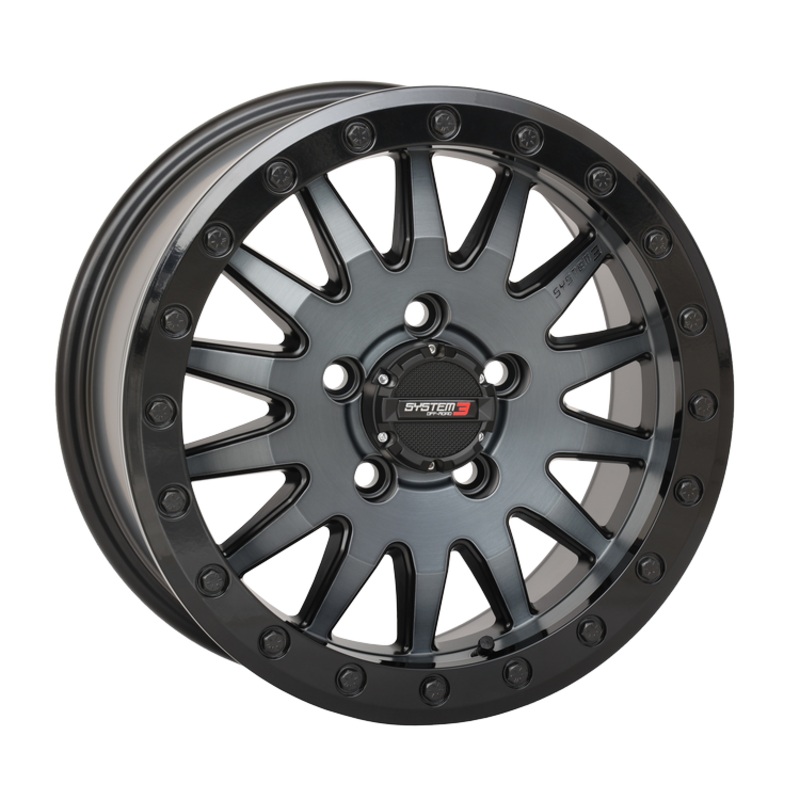 SB-8 Beadlock Wheel (Matte Brushed Grey) 5×114.3 15×7 (38mm)