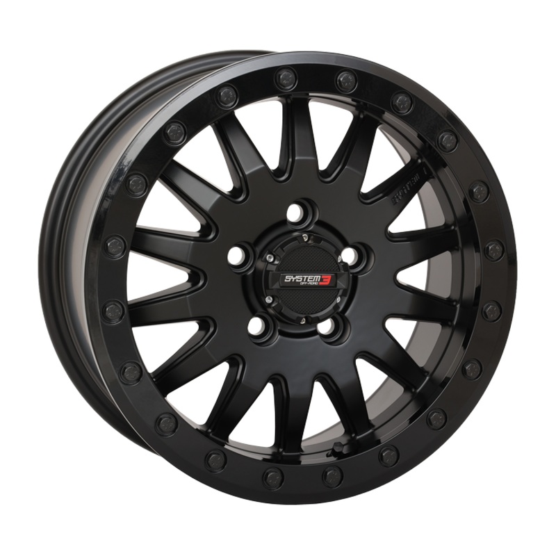 Can Am Maverick R SB-8 Beadlock Wheel (Matte Black) (15×10) 6×139.7 15×10 (0mm)
