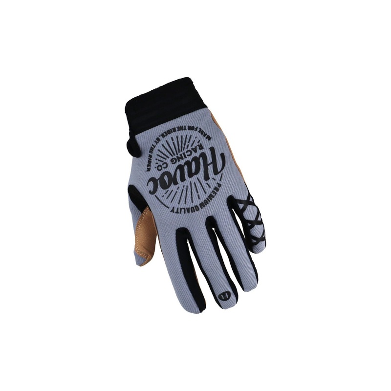 Gray & Black Gloves Small