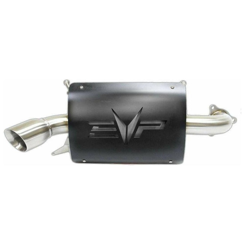 Polaris RZR XP 1000 Magnum Slip On Exhaust Black
