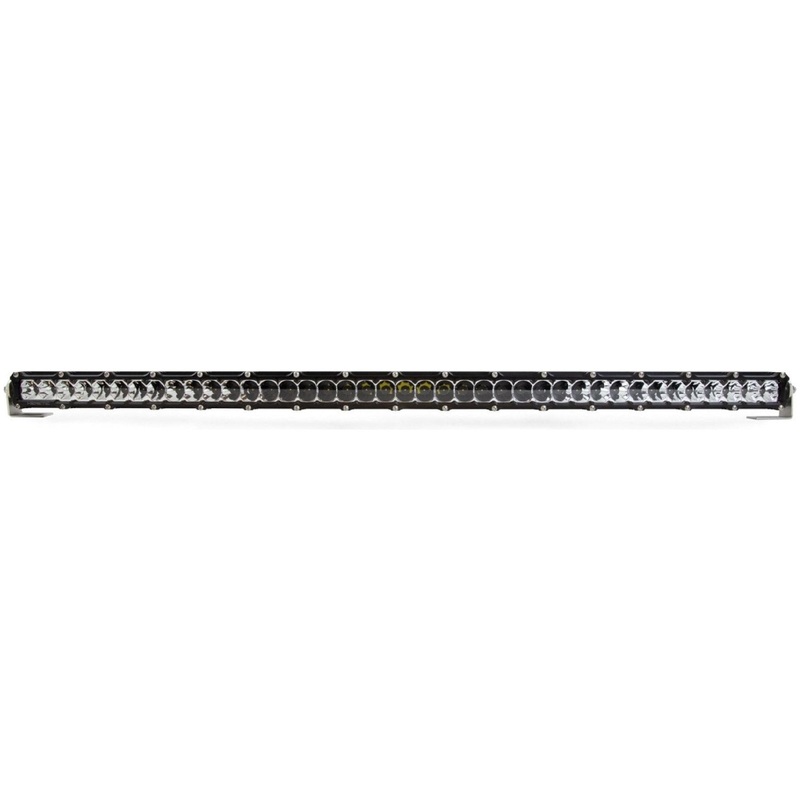 40″ Curved LED Light Bar Clear Lens Spot Beam Pattern No Wiring Harness