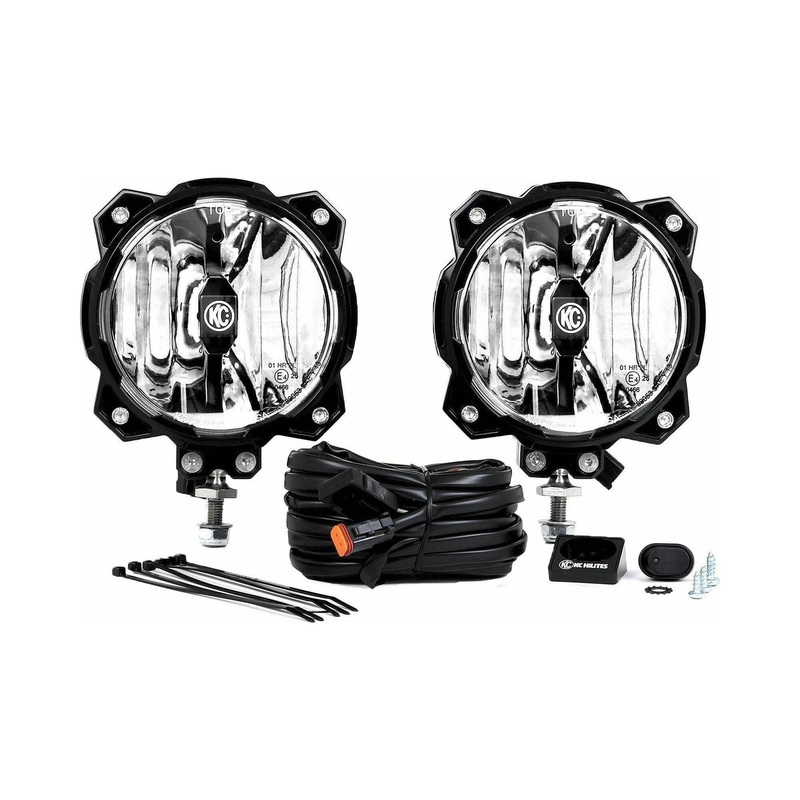 6″ Pro6 Gravity LED Light System (Pair) Spot Beam Pattern (20 Watts)
