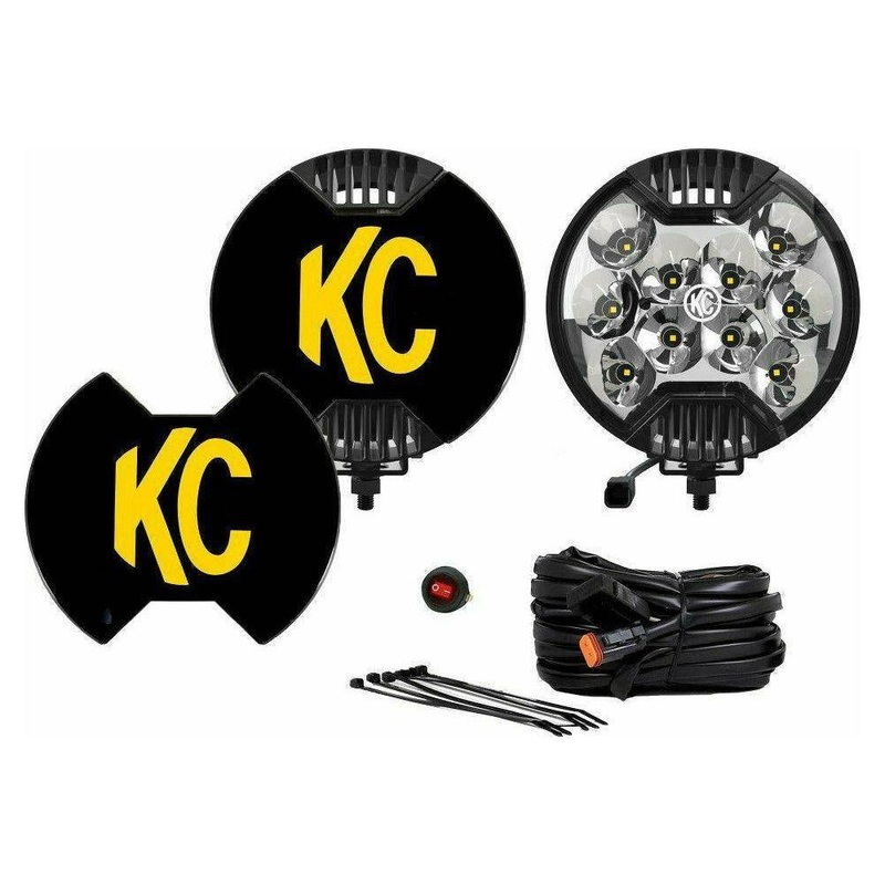 6″ Slimlite LED Spot Beam (Pair)