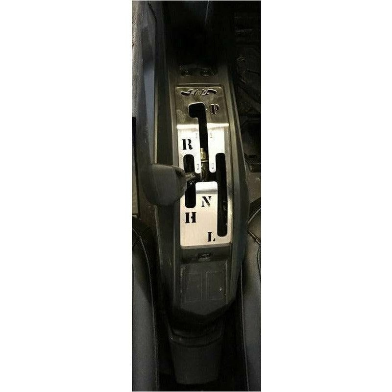 Can Am Maverick Shifter Gate Stainless Steel