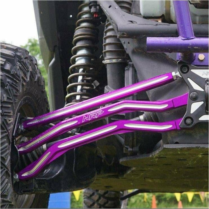 Can Am X3 High Clearance Radius Rods 64″ Wide Models FK KMX Heim Joint Raw