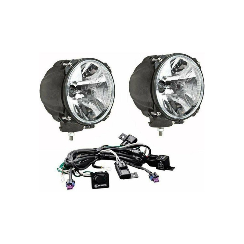 Carbon Pod 70W HID Light Pack (Pair) Spread