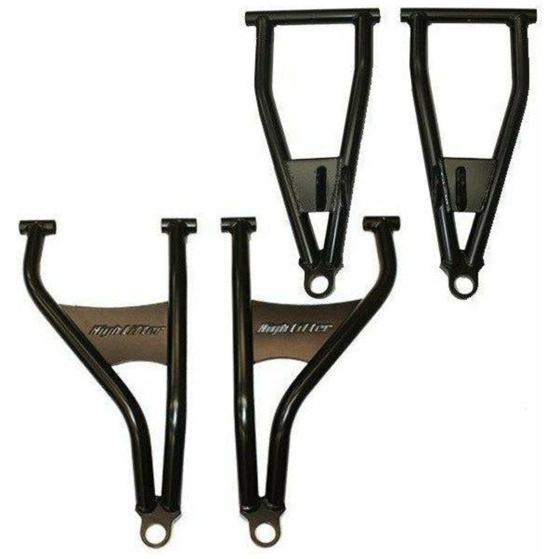 Polaris Ranger Front Control Arms Black No Ball Joints